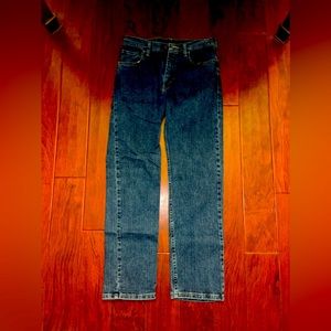 Wrangler Navy Blue Regular Fit Jeans